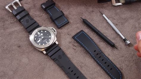 Panerai watch strap change